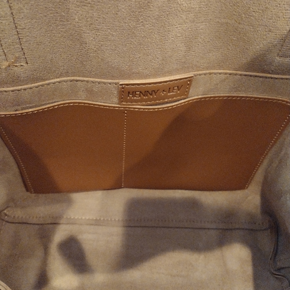 Henny + Lev beautiful brown handbag - Picture 8 of 8